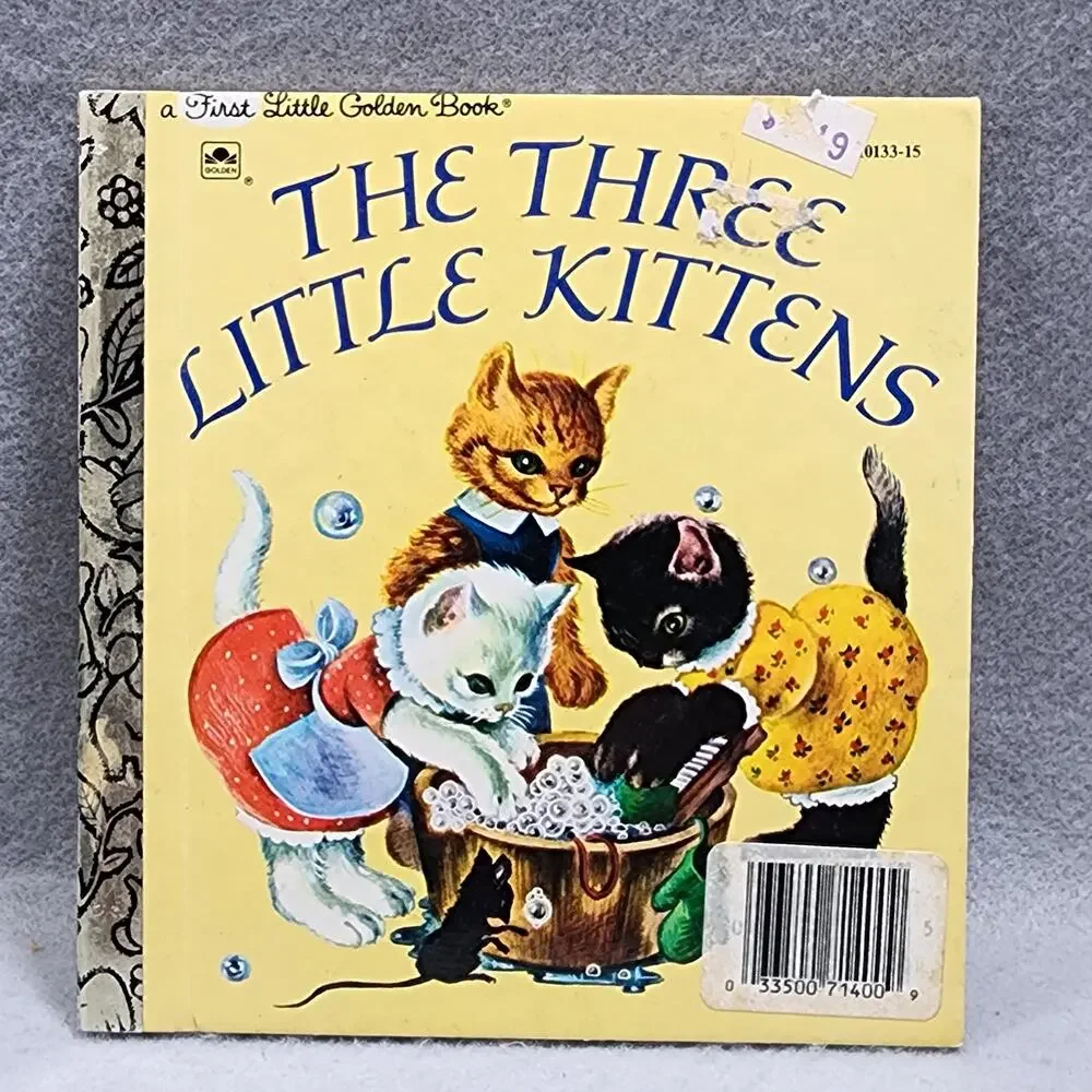 First Little Golden Books Children's Books Lot of 6 Vintage 1970s-1990s